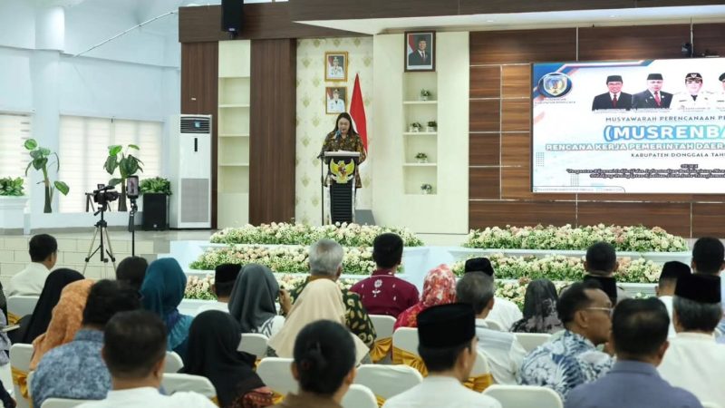 Musrenbang RKPD 2027 Dibuka, Vera Laruni Paparkan Prioritas Pembangunan Donggala