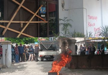 Kantor Komnas HAM Sulteng Demo, Tuntut Livand Dicopot