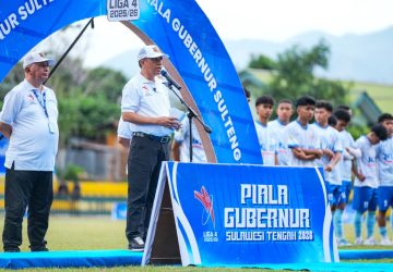 Dibuka Anwar Hafid, Piala Gubernur Liga 4 Sulteng Siap Lahirkan Bintang Baru