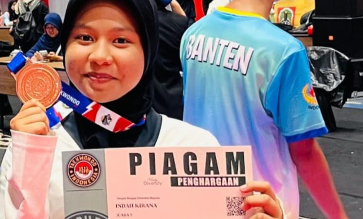 Tampil Perdana di Kejurnas, Indah Kirana Langsung Sumbang Medali untuk Sulteng