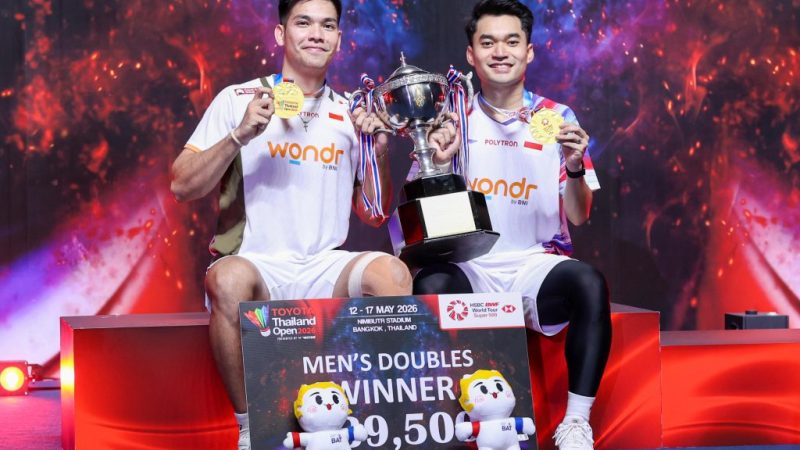 Final Thailand Open 2026: Leo/Daniel Juara