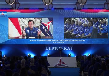 AHY Ajak Demokrat Sulteng Solid Hadapi 2029, Puji Perjuangan Anwar Hafid