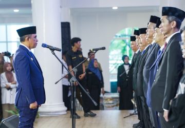 40 Pejabat Pemprov Sulteng Dilantik