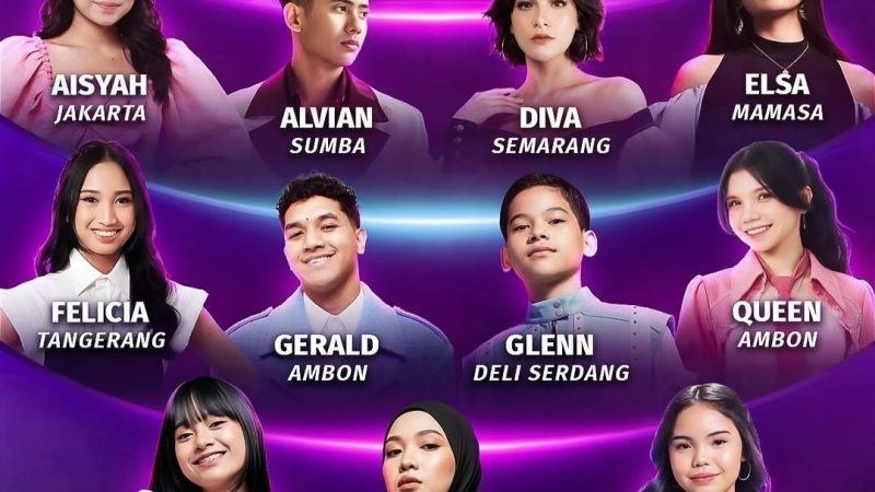 Top 11 The Icon Indonesia Tayang Malam Ini, Siapa Jagoanmu?