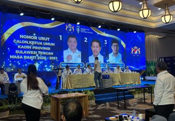 Gufran Ahmad Terpilih Ketua Kadin Sulteng