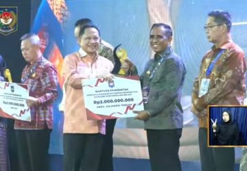 Sulteng Raih Penghargaan Pengendalian Inflasi Regional Sulawesi
