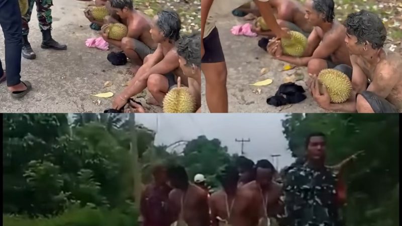 Terduga Pencuri Durian Diarak Keliling Desa Viral di Sulawesi Tengah