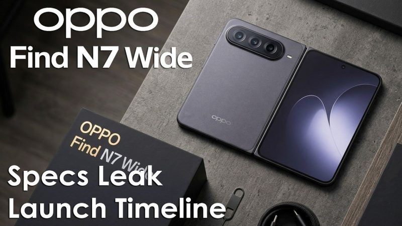 Bocoran Oppo Find N7 Wide, Fokus pada Layar dan Engsel Baru
