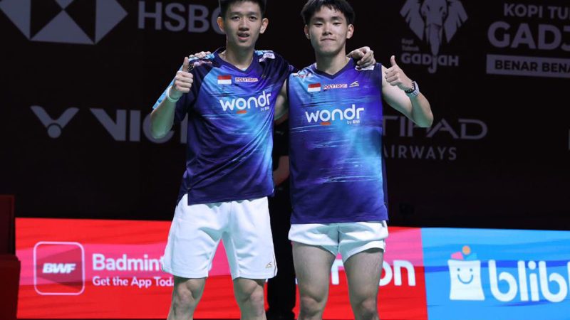Indonesia Open 2026: Tiket Final Ganda Putra Sudah Milik Indonesia