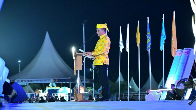Anwar Hafid Buka MTQ Ke-31 Sulteng, Ajak Masyarakat Membumikan Al-Qur’an