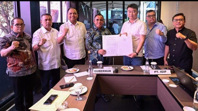 Tanpa Bebani APBD, Pemprov Sulteng Gerakkan Tambang Bangun Jalan Rp355 Miliar