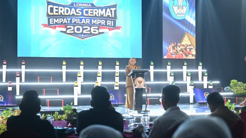 Reny Lamadjido Motivasi Peserta Lomba Cerdas Cermat Empat Pilar MPR RI