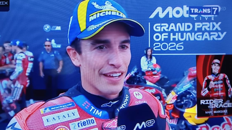 MotoGP Hungaria 2026: Marc Marquez Pecah Telur, Klasemen Kian Ketat