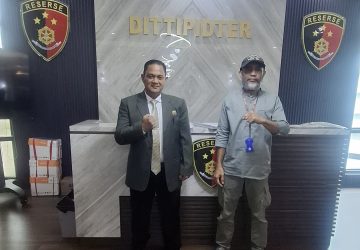 Aktivis 98 Kusnadi Bawa Aspirasi Penambang Rakyat Poboya Saat Diperiksa Bareskrim