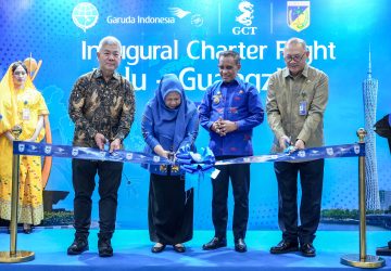 Penerbangan Palu-Guangzhou Dibuka, Peluang Investasi dan Pariwisata Sulawesi Tengah Makin Besar