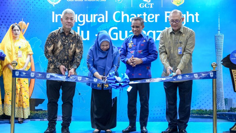 Penerbangan Palu-Guangzhou Dibuka, Peluang Investasi dan Pariwisata Sulawesi Tengah Makin Besar