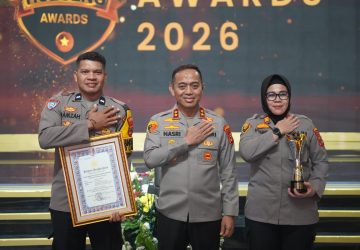 Personel Polda Sulteng Raih Pengakuan Nasional di Hoegeng Awards 2026