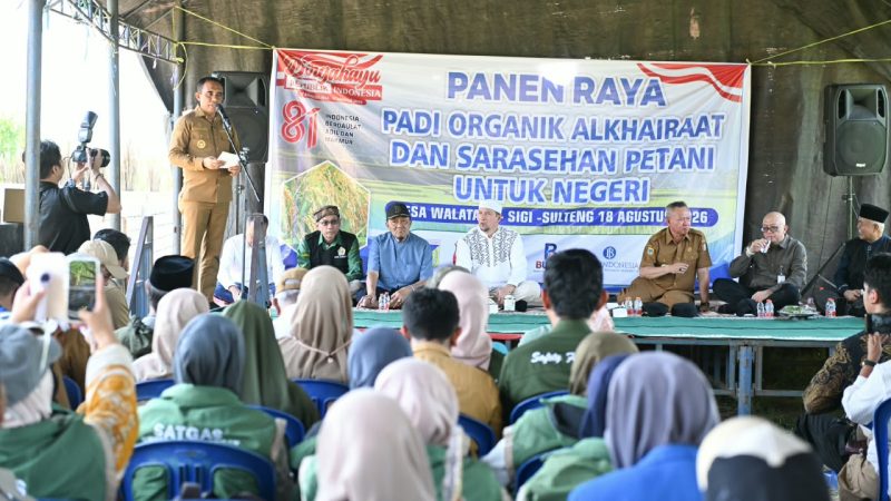 Walatana Disiapkan Jadi Model Pertanian Modern Sulteng