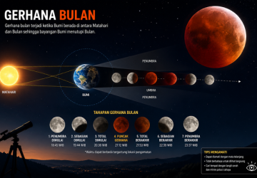 BMKG Pastikan Gerhana Bulan 28 Agustus Tak Teramati