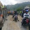 Banjir di Kasimbar, Jembatan Putus di Desa Peningka Sudah Bisa Dilalui