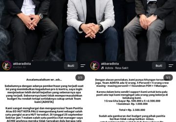 Bukan Minta Bayaran Sama dengan Artis Nasional, Adista Jelaskan Alasan Tolak Tawaran Manggung di HUT Kota Palu ke-48
