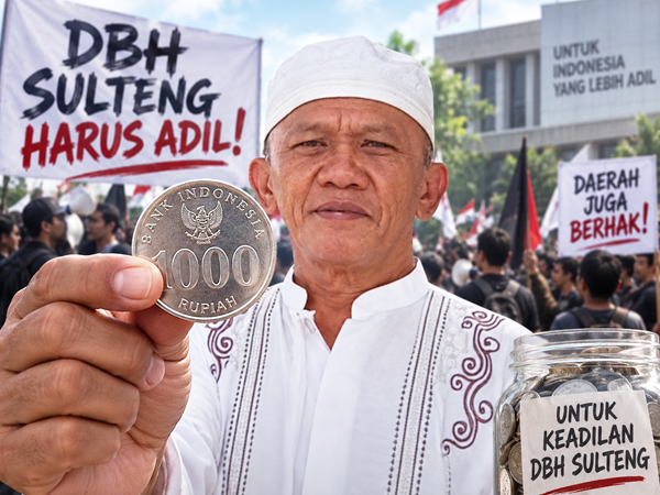 Koin Rp1.000 untuk DBH, Sulteng Kirim Sinyal Keras ke Pusat