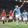 Erling Haaland Jadi Pahlawan, City Bungkam MU di Old Trafford