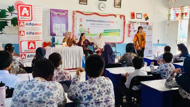 Alfamidi Perkuat Edukasi Lingkungan Lewat Kampung Merdeka di Palu