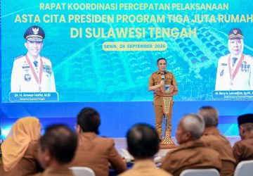 Program Tiga Juta Rumah Dikebut, Sulteng Kejar 8.000 Unit Tahun Ini