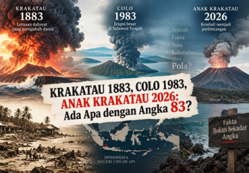 Krakatau 1883, Colo 1983, Anak Krakatau 2026: Ada Apa dengan Angka 83?