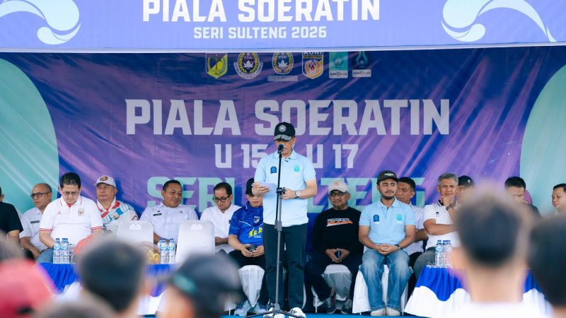 Piala Soeratin 2026 Dibuka, Sulteng Siapkan Talenta Muda Menuju PON