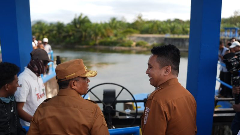Pembangunan Infrastruktur Karaupa Dimulai, Anwar Hafid Minta Perusahaan Prioritaskan Warga