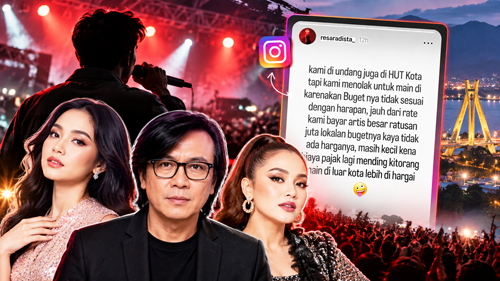Resar Adista Singgung Budget HUT Kota Palu, Berapa Tarif Lyodra, Ari Lasso dan Siti Badriah?