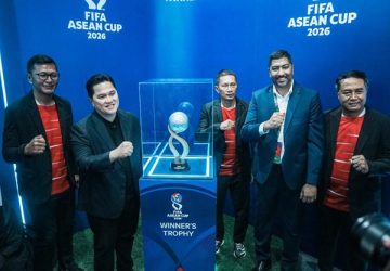 Trofi FIFA ASEAN Cup 2026 Diarak, Jakarta Mulai Bersiap