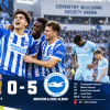 Coventry Dibantai Brighton, Rekor Buruk Lampard Berlanjut