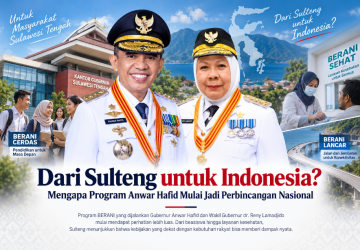 Mengapa Program BERANI Mulai Dibicarakan di Luar Sulteng? Anwar Hafid dan Reny Lamadjido Ikut Jadi Sorotan