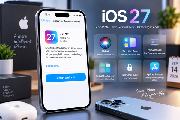 iOS 27 Resmi Meluncur, Ini Jadwal Update dan Daftar iPhone yang Kompatibel