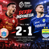 Hasil Persija vs Persib 2-1: Ivan Mamut Cetak Gol Dramatis Menit 90+5
