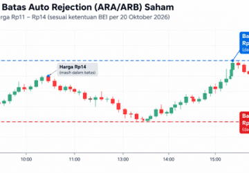 Aturan ARB Saham Berubah, Ini Perbandingan Batas ARA dan ARB Terbaru