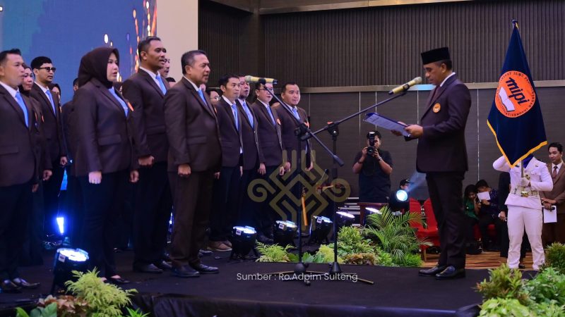 MIPI Sulteng Dilantik, Anwar Hafid Bicara Peran Pemerintah