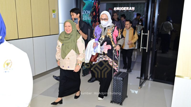 Wagub Sulteng Sambut Rombongan Komisi IX DPR RI di Bandara Palu