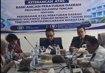 DPRD Sulteng Dorong Aturan Berani Sehat Lebih Jelas