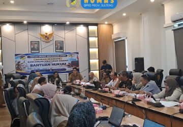 Ranperda Bantuan Hukum Disiapkan, DPRD Sulteng Kaji Kebutuhan Masyarakat