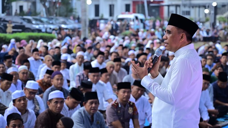 Anwar Hafid Ajak Warga Perkuat Doa di Tengah Kabut Asap Sulteng
