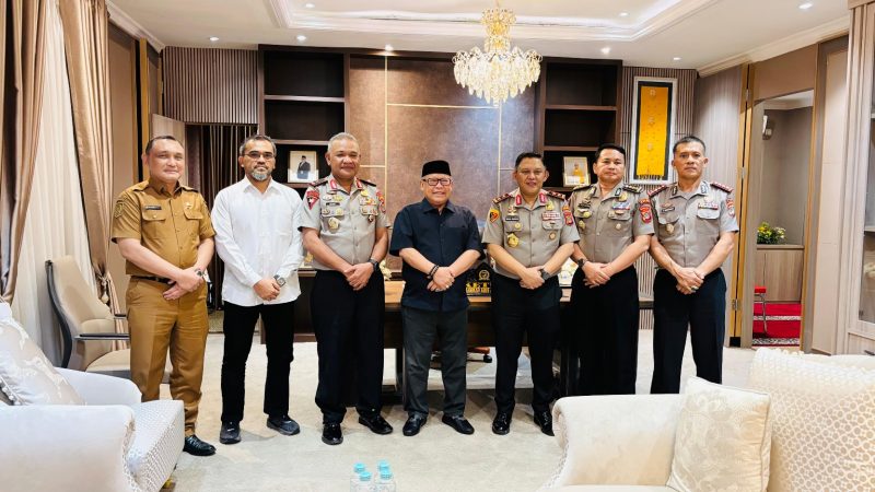 Kapolda dan Wakapolda Sulteng Sambangi Ketua DPRD, Bahas Sinergi Antarlembaga