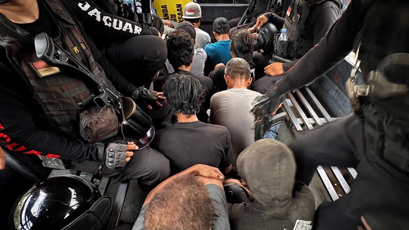 21 Orang Diamankan, Penggerebekan di Kayumalue dan Tatanga Diwarnai Perlawanan