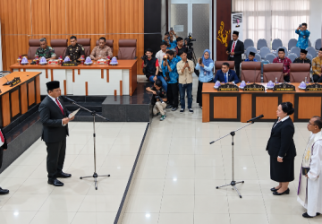 Nancy Fischer Resmi Jadi Anggota DPRD Palu, Gantikan Anugrah Pratama