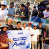 JMSI Sulteng Berbagi 100 Paket Makanan untuk Pekerja TPA Kawatuna