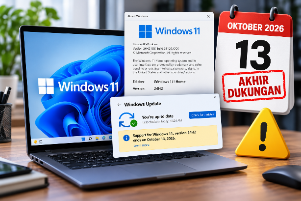 Windows 11 24H2 Tak Lagi Dapat Pembaruan Keamanan, Ini Langkah Pengguna