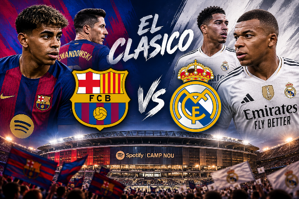 Barcelona vs Real Madrid: El Clasico Memanas, Vinisius Junior Absen